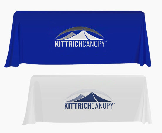Table Coverings With Logos for Building Brand Awareness