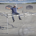 Kittrich Canopy Mega Series Frame Strength Demo