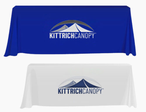 Table Coverings With Logos for Building Brand Awareness